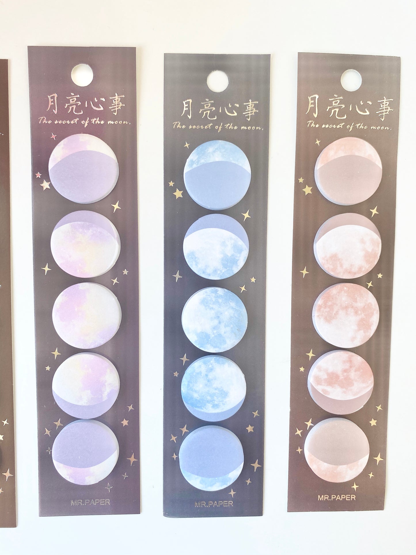 Moon Phases Page Flags