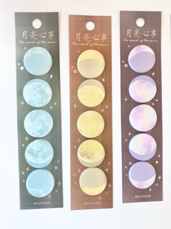 Moon Phases Page Flags