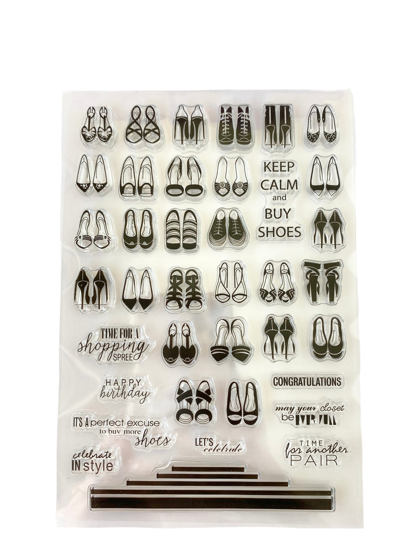 Fancy Shoes Planner Bujo Stamp