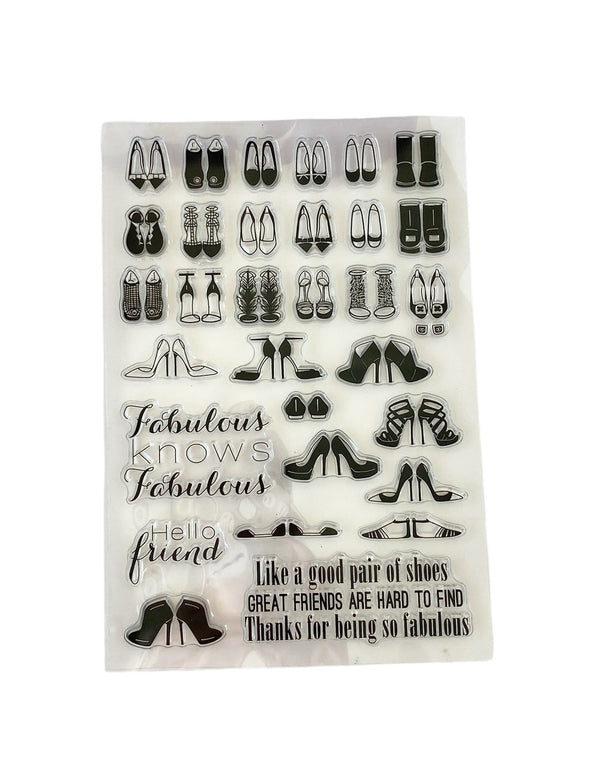Fancy Shoes Planner Bujo Stamp
