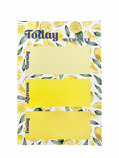 Lemonade lemons Notepad Memo Sticky Notes