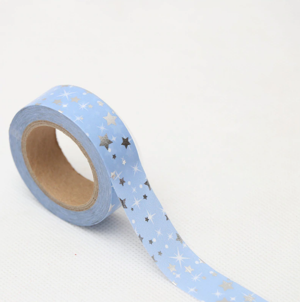 Winter Holiday Gold Foil Washi Tape