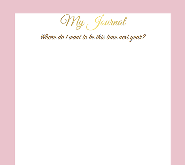 A5 Journal Prompts - Printable