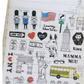 New York City Clear Stickers - 1 Sheet