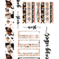 Fall Spice Stickers Kit - 4 Sheets