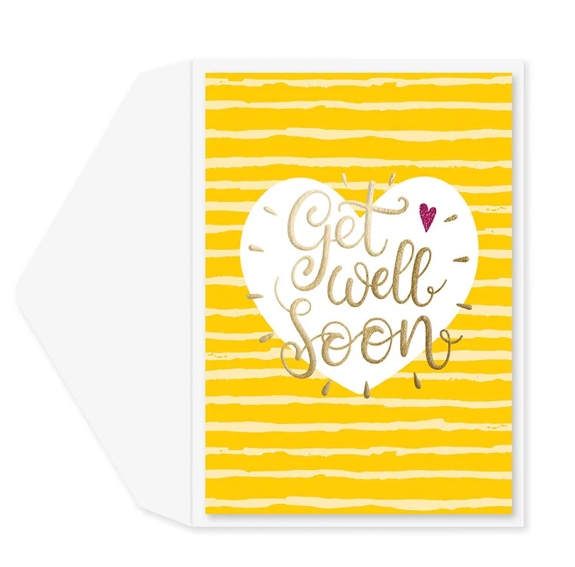 Get Well Soon Bright Greeting Card