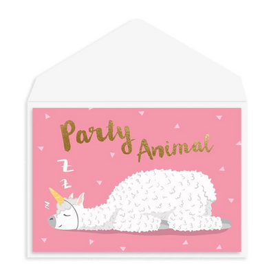 Party Animal Birthday Card