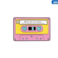 Best of the 90s Cassette Pin