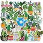 House Plants Die Cut Stickers