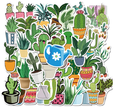 Buy Plant - Die cut stickers - StickerApp