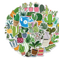 House Plants Die Cut Stickers