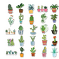 House Plants Die Cut Stickers