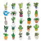 House Plants Die Cut Stickers