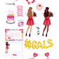 3 Sheets Galentines Day Stickers