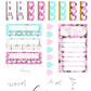 Spring in Paris Matte Stickers Kit - 4 Sheets