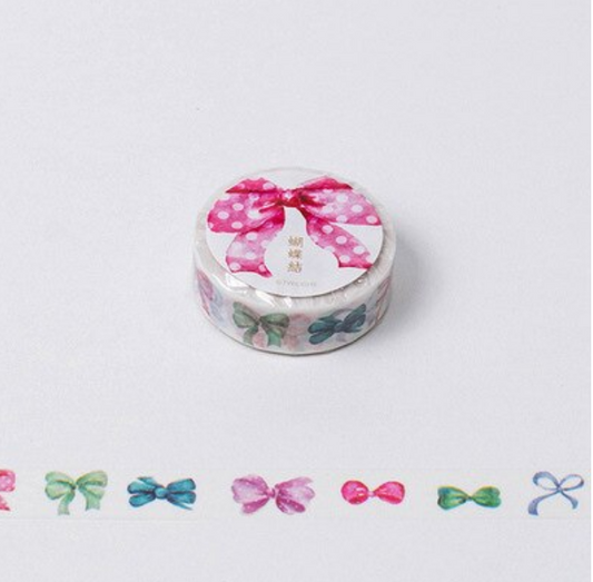 Watercolor Bow Washi Tape