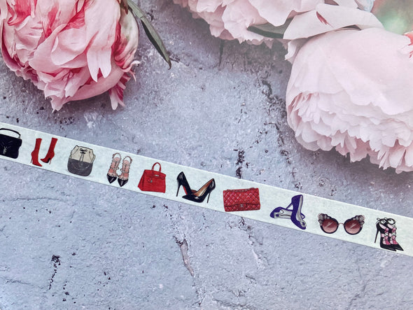 Designer Purses and Shoes Washi Tape