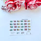 Luxury Holidays Christmas Countdown - 1 Mini Sheet