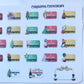 Luxury Holidays Christmas Countdown - 1 Mini Sheet