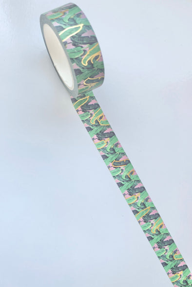 Tropical Chic Leaves Washi Tape