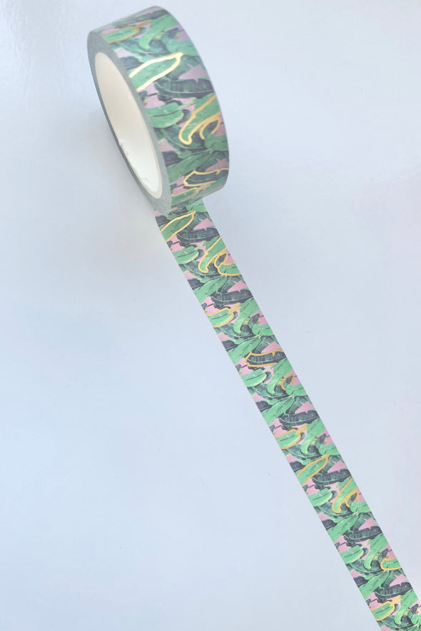 Tropical Chic Leaves Washi Tape