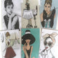 Audrey Hepburn Planner Dividers - Set of 6