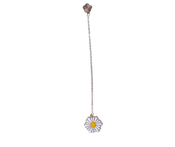 Daisy Sunflower Metal Leaf Bookmarks