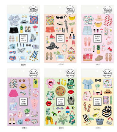 Fashion Clothing Vynil Stickers/ Fashion Illustration