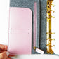 Felt With Pu Leather Ring Planner