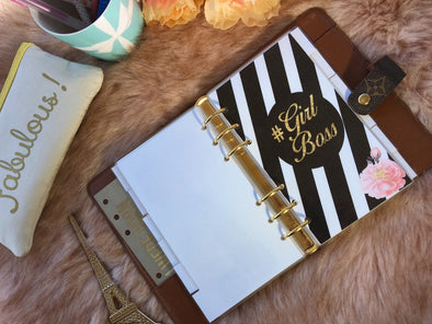 Girl Boss Planner Dividers - Set of 6