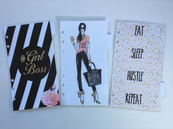 Girl Boss Planner Dividers - Set of 6