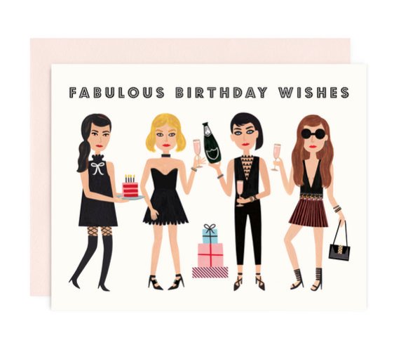Fabulous Birthday Wishes Card