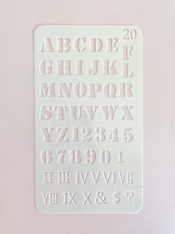 Functional Planner Stencils