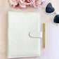 Croco Faux Leather Ring Planner