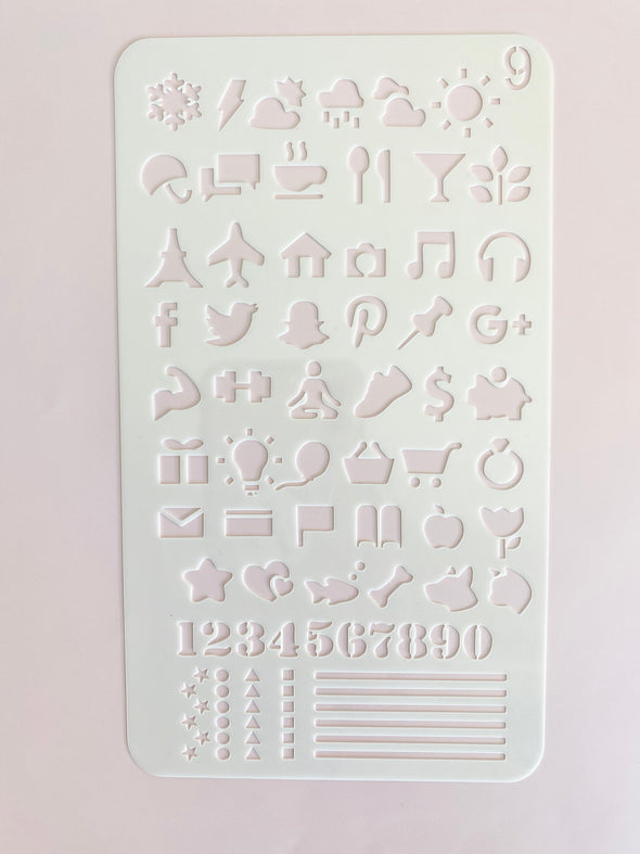 Functional Planner Stencils