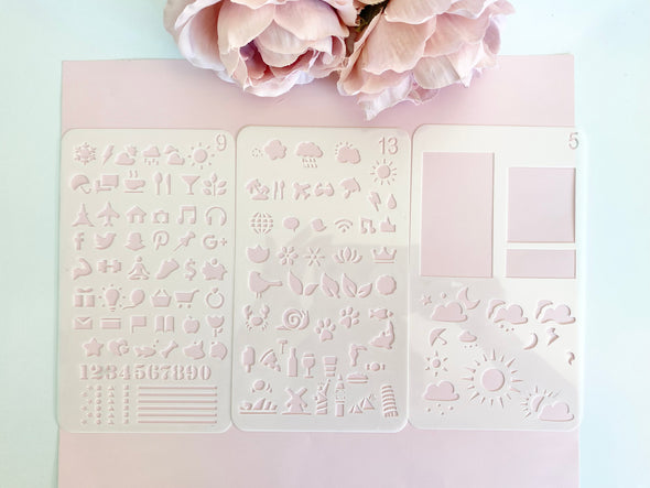 Functional Planner Stencils