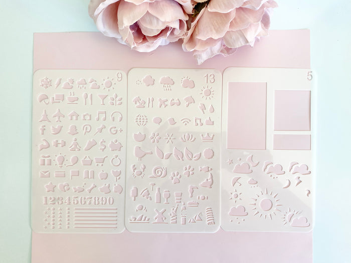 Functional Planner Stencils – The Fabulous Planner