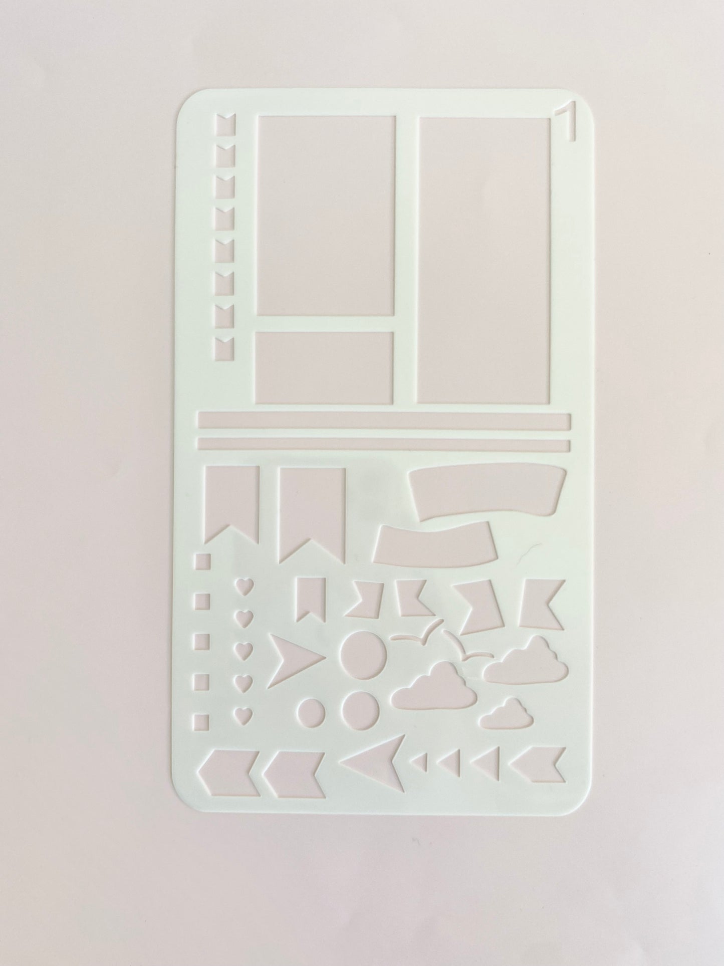 Functional Planner Fun Stencils