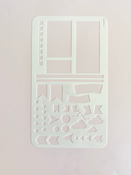 Functional Planner Fun Stencils