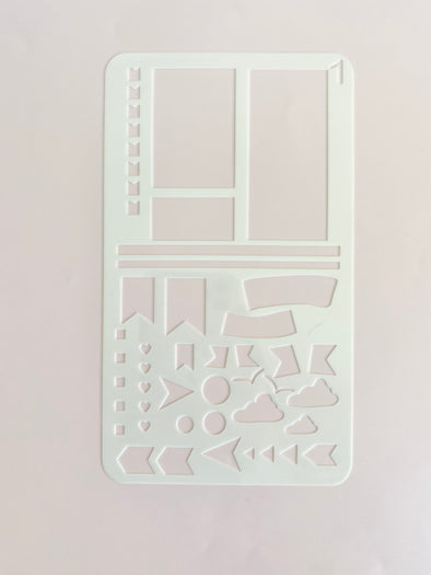 Functional Planner Fun Stencils