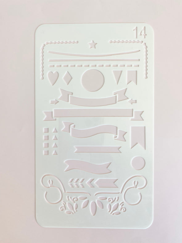 Functional Planner Stencils