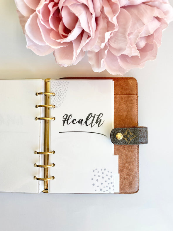 Minimalist Planner Divider Set