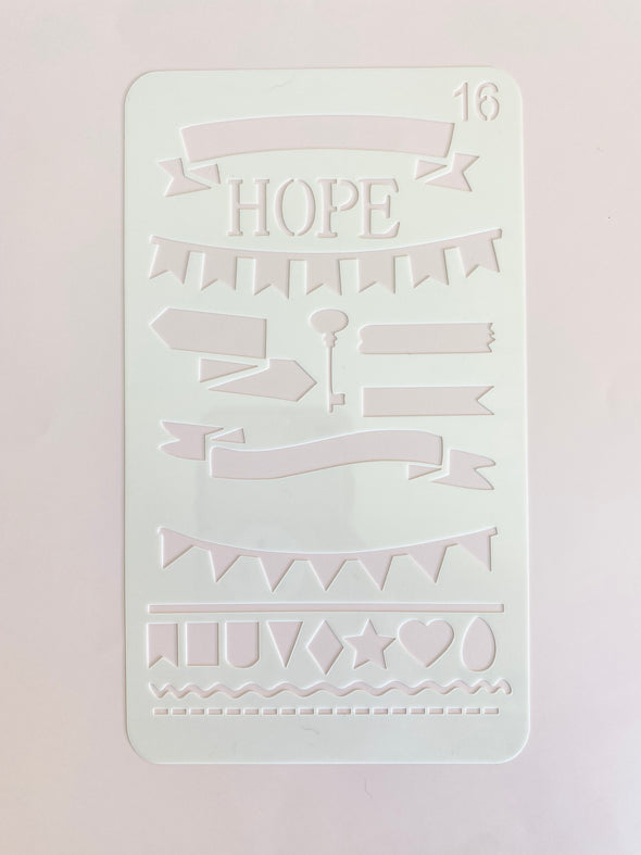 Functional Planner Stencils