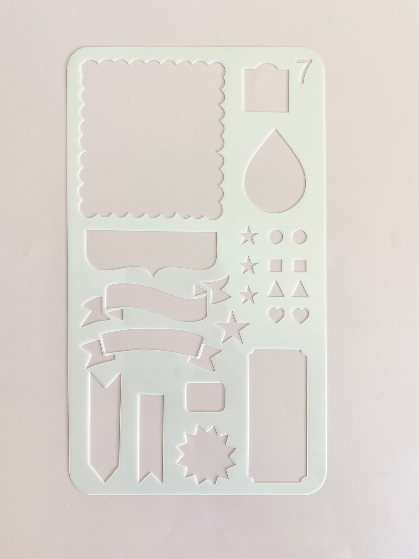 Functional Planner Fun Stencils