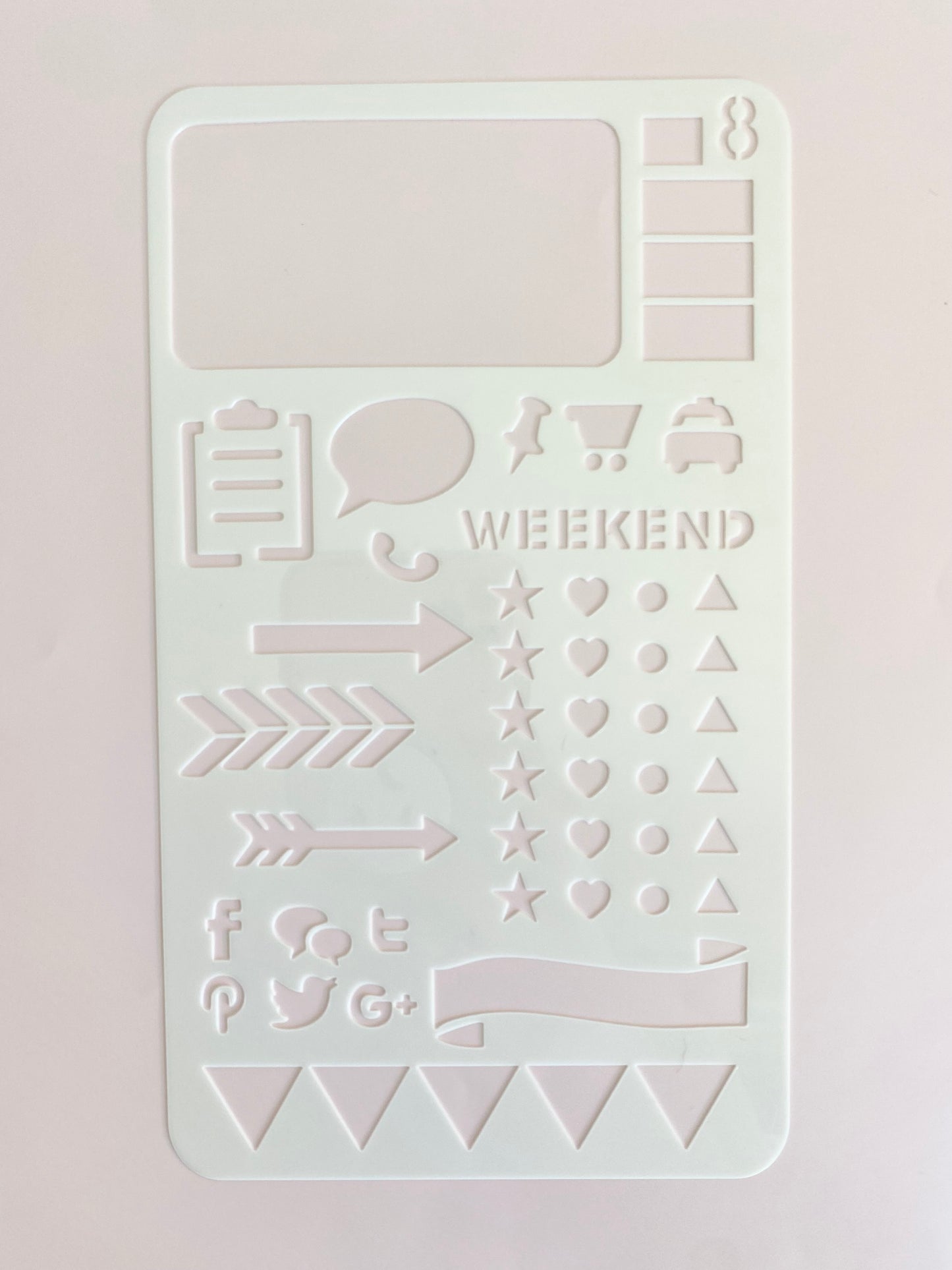 Functional Planner Fun Stencils