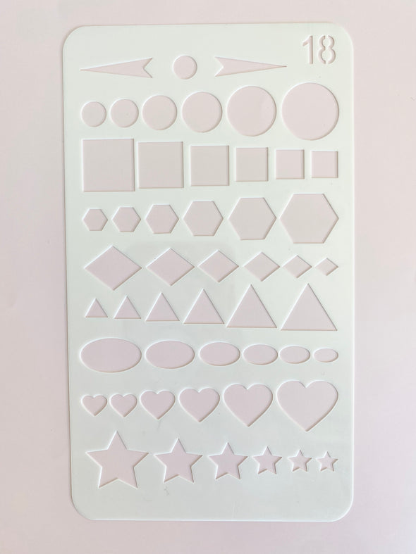 Functional Planner Stencils