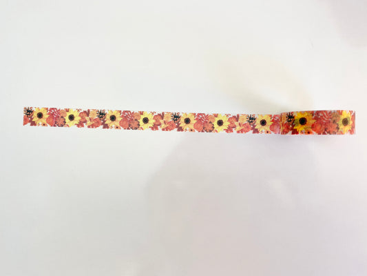 Fall Sunflower Autumn Washi Tape