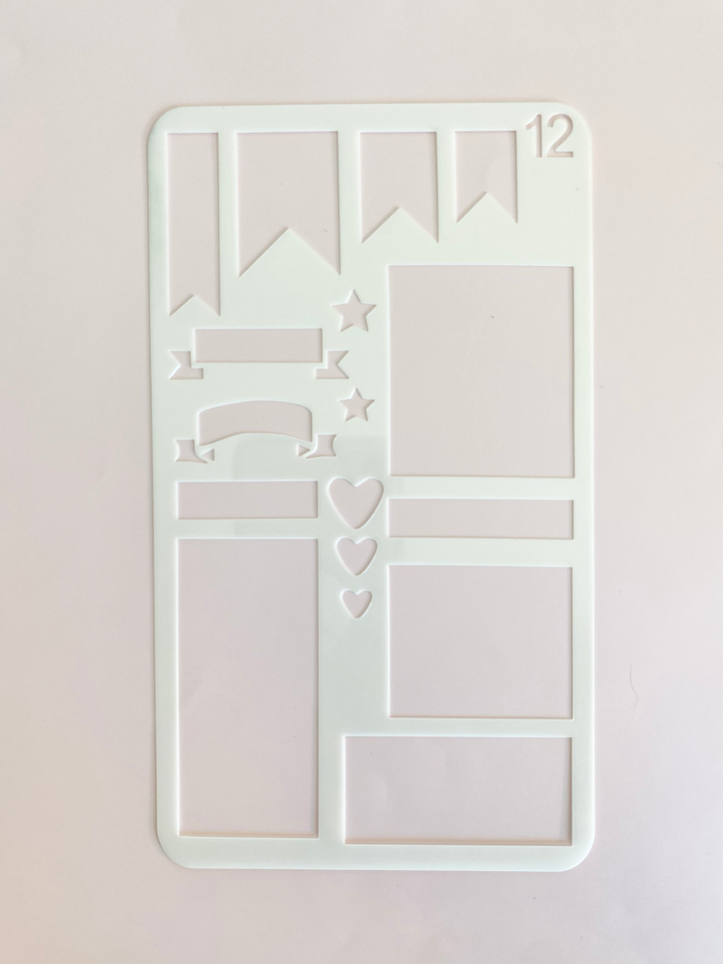 Planner Hack: DIY Planner Stencils 