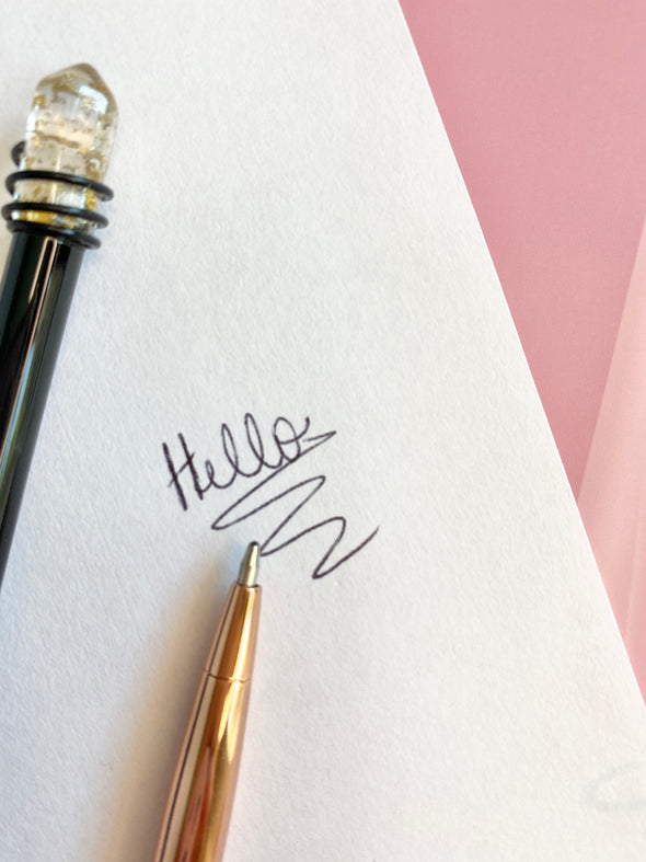 Crystal Mystic Rose Gold Pen