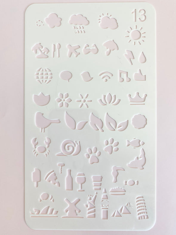 Functional Planner Stencils